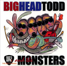 Big Head Todd &amp; The Monsters Gift Of Music Kpri 102.1 Promo Cd w/Live Tracks Oop - £19.83 GBP