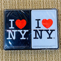 2 Decks Of Vintage I love New York Playing Cards Made In Taiwan Case Lid Damage - £14.08 GBP