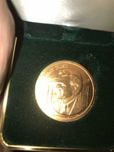 4x George HW Bush Sr Bronze Medal Coin 1-5/16&quot; US MINT President Token w... - £40.60 GBP