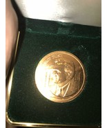 4x George HW Bush Sr Bronze Medal Coin 1-5/16&quot; US MINT President Token w... - £40.67 GBP
