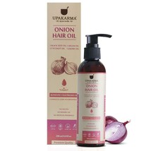 UPAKARMA Onion Oil 200 ml Black Seed Argan Coconut Jojoba Neem Hair Growth Care - £40.33 GBP