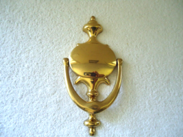Vintage Brass Door Knocker &quot; Great Collectible Item &quot; - £19.11 GBP