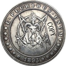 Hobo Nickel 1893-S Usa Morgan Dollar Coin Copy Type 158 - £7.23 GBP