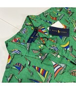 NWT Ralph Lauren Men&#39;s All Over Print Classic Linen Sailboat Button Up S... - $956.26 MXN