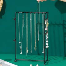 Jewelry Organizer Stand Earring Necklace Holder Jewelry Rack Tower with ... - £31.56 GBP