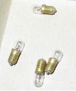 LIONEL BULB - 2314-300 - 12 VOLT MINI SCREW IN BULB- 4 BULBS- NEW - SR123 - $5.85 CAD