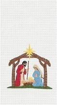 Gallerie Ii Nativity Scene Towel Religious Christmas Holiday Decor - £10.35 GBP