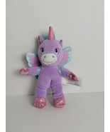 Build A Bear Mini Angel 8” Unicorn - BAB Sparkling Plush Stuffed Animal ... - £9.34 GBP