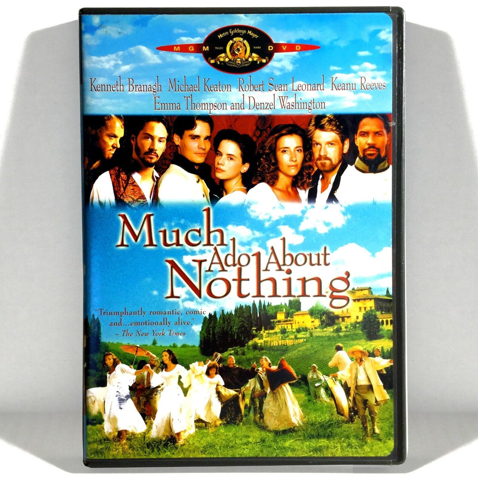 Primary image for Much Ado About Nothing (DVD, 1993, Widescreen) Like New !    Kenneth Branagh