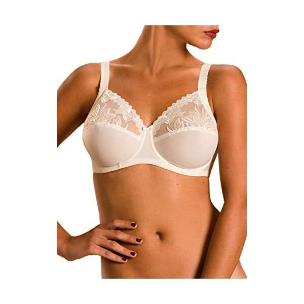 Chantelle Women&#39;s Amazone Bra, Off-White (Elfenbein 35), 38D  - £107.59 GBP