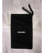 Chanel dust bag for shoes black cotton drawstring rectangle new - $376.14 MXN