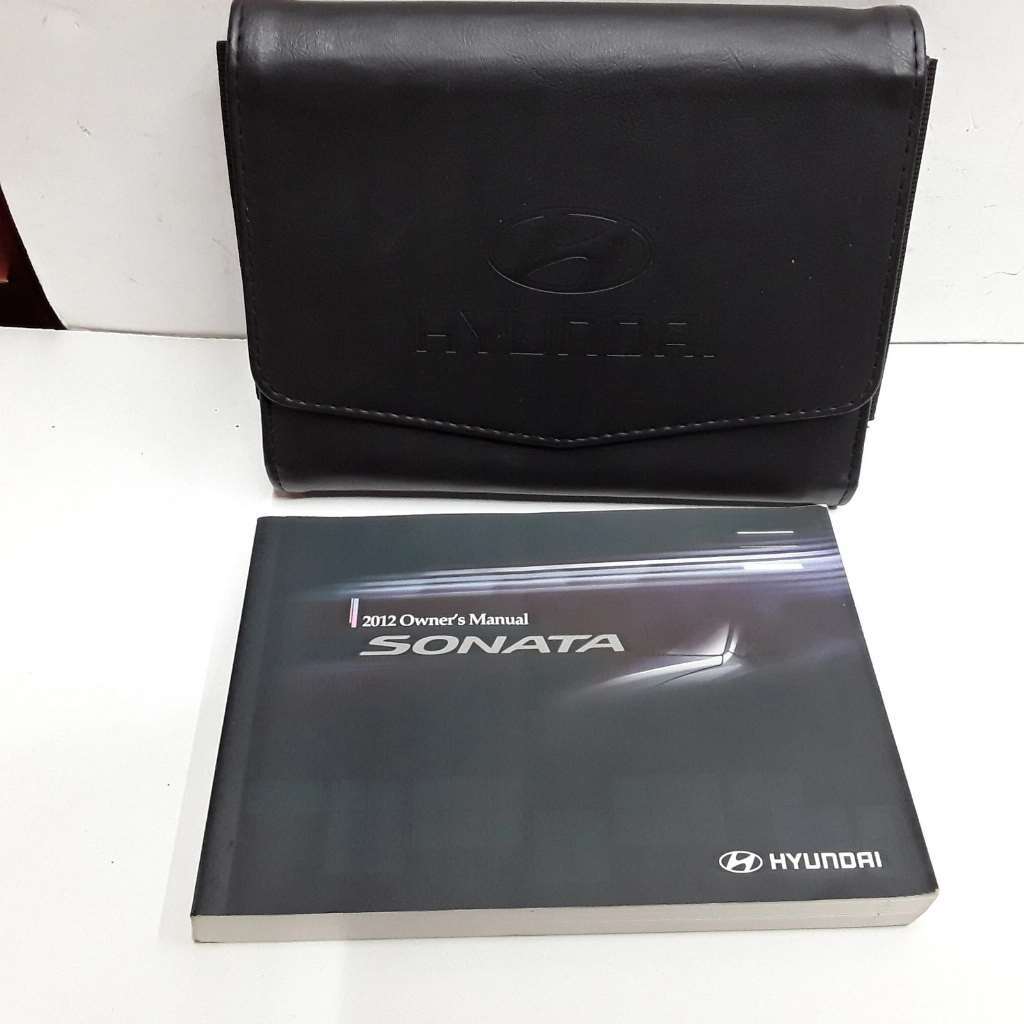 2012 Hyundai Sonata Owners Manual book - $23.77