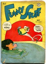 Funny Stuff #9 1946-DC COMICS-PARODY Of The FLASH-RARE VG- - £46.53 GBP