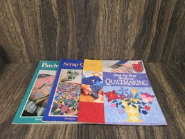 3 Vintage Oxmoor House Quilt Books Patchwork Patterns Variety Lot - $19.79