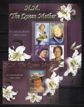 Palau 706-707 MNH The Queen Mother ZAYIX 0224L0042 - £6.27 GBP