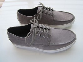 Cole Haan Suede Leather Men Fashion Sneakers Shoes Gray 8M KE12C1  - £50.44 GBP