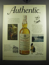 1971 Dewar&#39;s White Label Scotch Ad - Authentic - £15.01 GBP