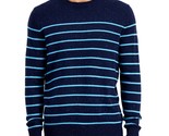 Club Room Men&#39;s Gregor Striped Sweater in Navy Blue-2XL - $16.97