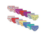 Wonder Nation Girls Hipster Underwear, 14-Pack Assorted Colors Size 16 - $14.84