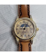 Vintage Womens Sun &amp; Moon  LA Express Nelsonic Watch Japan Movement Need... - $20.31