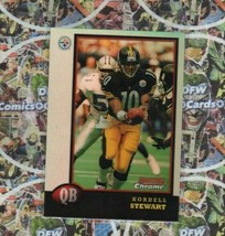 1998 Bowman Chrome Preview Refractor Kordell Stewart #BCP9 Steelers - £4.63 GBP