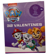 Paw Patrol Nickelodeon Chase Heart Seals￼ 32 Valentines Cards. - £4.89 GBP