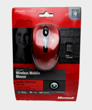 Microsoft Wireless Mobile Mouse 3500 Dragon Fruit Pink 1427 w/ Dongle NE... - $34.99
