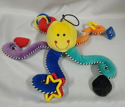 Kids Preferred Stuffed Plush Octopus Primary Color Rattle Teether Baby Toy - £55.38 GBP