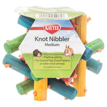 [Pack of 3] Kaytee Knot Nibbler Interactive Small Pet Chew Toy Medium - ... - £30.88 GBP