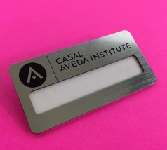 CASAL AVEDA INSTITUTE Official Name Tag - Name Badge - Name Pin - Salon ... - £3.86 GBP