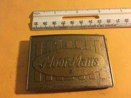 Vintage Moor Mans Brass Belt Buckle - $18.00