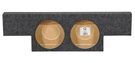 Dual 12" Subwoofer Sub Box Enclosure For 2004-06 GMC/Chevy Crew Cab Behind Seat - $139.19