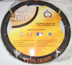 NCAA Univ. of Southern California Embroidered Mesh Steering Wheel Cover ... - $25.95