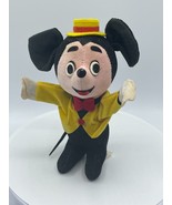 Vintage Walt Disney Productions Mickey Mouse Plush Doll Woolkin 1966 Japan - £11.25 GBP