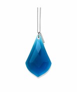 Kendra Scott Alora Ornament Rhod Dark Blue Glass - $376.14 MXN