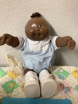 Vintage Cabbage Patch Kid Boy African American Preemie Head Mold #3 OK Factory - £147.85 GBP