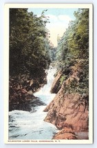 Postcard Wilmington Lower Falls Adirondacks New York - £3.56 GBP