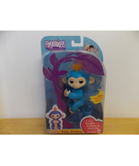 Fingerlings Boris Blue/Orange Hair Interactive Baby Monkey  - £27.54 GBP