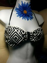 Victorias Secret Swim Sequined Bandeau Top Size L new - $246.22 MXN