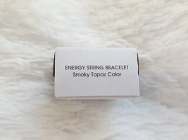 Avon &quot;Energy String Bracelet&quot; (Rare) Smoky Topaz Color ~ New!!! - £7.44 GBP