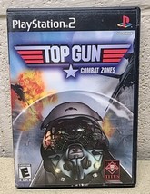 Top Gun Combat Zones - Sony Playstation 2 PS2 Titus Action Video Game - $9.40