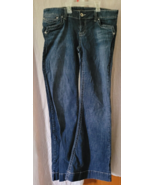 Women BU From Malibu Jeans Size 17 Wide Leg Mid Rise Casual Fall Winter ... - £12.70 GBP