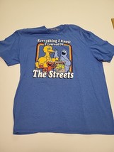 Vintage Sesame Street  T-Shirt Everything I Know I Learned on the Street... - $12.09