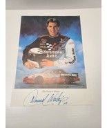 Darrell Waltrip 17 Western Auto Autographed Signed 14x10 The Owner&#39;s Driver - $7.69