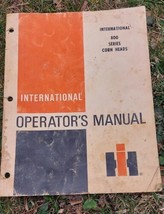 Operators Manual for International Harvester Model 800 Series Corn Heads - $23.36