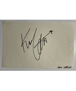 Kim Cattrall Autographed 6x9 Signature Card - $280.57 MXN