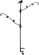 Deck Pole Bird Feeding Station Kit, Porch Multi Hook Bird Feeder Hanging... - $28.70