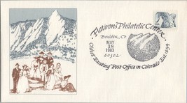 ZAYIX United States Event Cover Flat Irons Philatelic Center Oldest PO in CO - £2.00 GBP