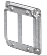 Box of 50 Centaur CM-4444 4&quot; Square Industrial Switch Cover, 2 GFCI - €120,36 EUR