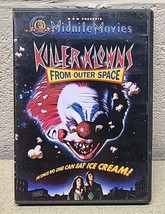 1988 Killer Klowns From Outer Space DVD MGM Midnite Movies 80s Cult Movie - $222.12 MXN
